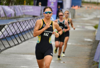 Чемпионат Центральной Азии по триатлону завершился в Кокшетау