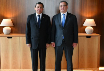 Foreign Ministers of Kazakhstan and Turkmenistan discuss issues of strategic partnership