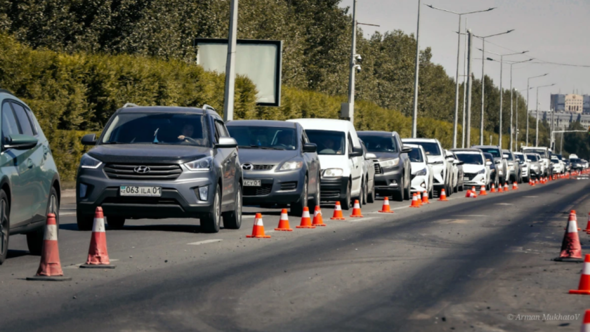 Сарыарқа даңғылынан Кенесары көшесіне дейінгі учаске ішінара жабылады