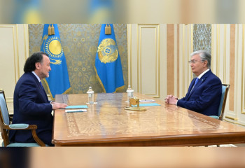 Касым-Жомарт Токаев обсудил развитие науки и культуры с академиком Мухтаром Кул-Мухаммедом