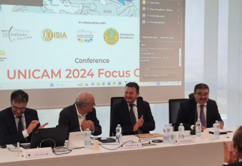 Ambassador of Kazakhstan to Italy participated at conference on co-operation between CA and European Union in field of education