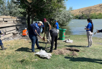 Жамбыл облысында «Таза Қазақстан» акциясы аясында ауқымды жұмыстар атқарылды