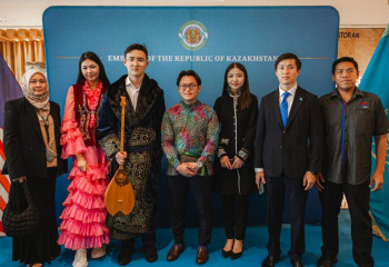 National Dombra Day celebrated in centre of Kuala Lumpur