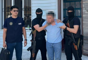 Түркістан облысында экстремистік сипаттағы материалдар таратқан шетелдік ұсталды
