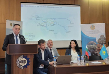 Transport and transit potential of Kazakhstan presented in Bulgaria