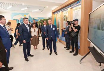 Олжас Бектенов проверил, какие условия создаются для обучения школьников и студентов Алматы