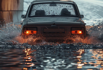 Алматыда «Есентай молл» сауда орталығындағы жерасты автомобиль туннелін су басты