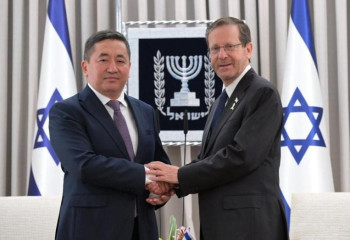 Посол Казахстана вручил верительные грамоты Президенту Израиля