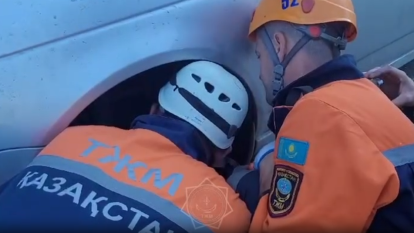  кадр из видео МЧС РК 