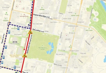 Астанада жол жөндеу жұмыстарына байланысты бірнеше автобус бағытын өзгертті