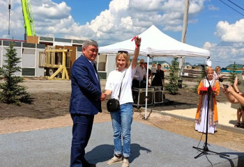 СҚО-да 49 отбасы қоныс тойын тойлады