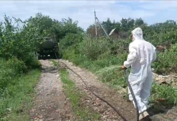 Дезинфекция после паводка проведена в полном объеме в ЗКО