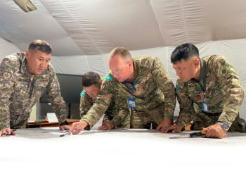 Маңғыстауда әскери контингенттер жауынгерлік әзірліктің жоғары деңгейіне келтірілді