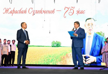 Белгілі қаламгер Жарасбай Сүлейменовтің 75 жылдығы атап өтілді