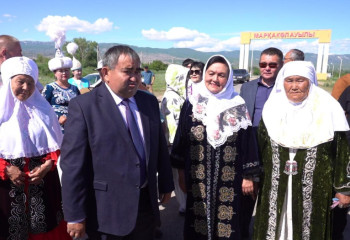 Көш керуені Марқакөлді бетке алды