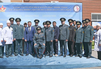 В Бурабайском районе открылся реабилитационный центр для военнослужащих Вооруженных сил