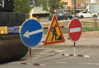 Астанада тағы бір көшенің учаскесі жөндеуге жабылады