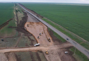 Республиканская трасса «Актобе-Хромтау-Улгайсын» станет четырехполосной