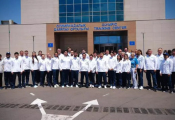 Қазақстан құрамасы Парижде өтетін жазғы Олимпиадаға аттанды