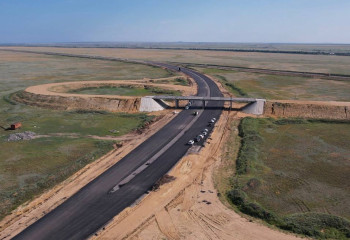 Новую четырехполосную дорогу «Актобе-Кандыагаш» сдадут в эксплуатацию