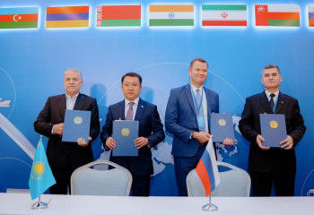 В Актау проходит первый транспортный торгово-экспортный форум «Север-Юг»