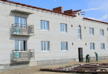 В районе Шалкар Актюбинской области строят 3 арендно-коммунальных дома