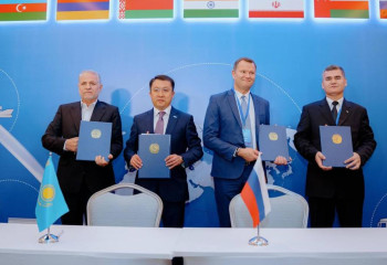 Каспий жағалауындағы төрт мемлекет  «Солтүстік-Оңтүстік» Жол картасына қол қойды