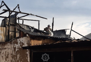 Өрт сөндірушілер жарылыстың алдын алды