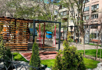 Самый красивый двор определили в Алматы