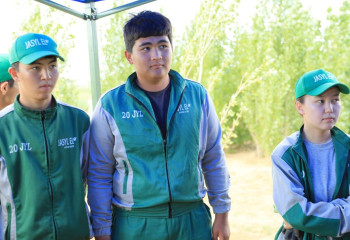 В Актюбинской области с молодежью обсудили экологическое воспитание