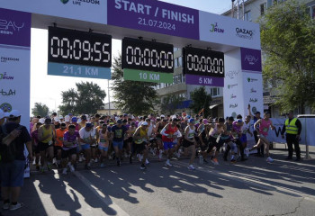 Семейде «Qazaq Marathon Abay» марафоны өтті