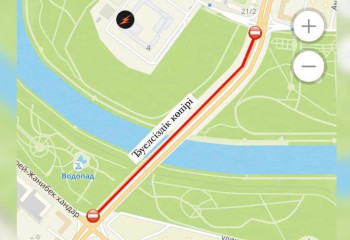 Мост Тауелсиздик в Астане частично перекроют из-за дорожных работ