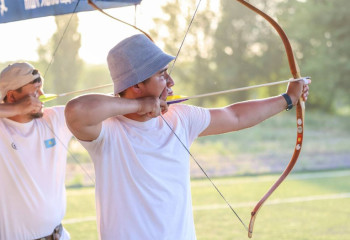 Садақ атудан ұлттық құрама Көшпенділер ойындарына дайындалып жатыр