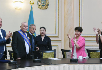 Алматыда Халық әртісі Пантелей Кесоглудың 85 жылдық мерейтойы тойланды