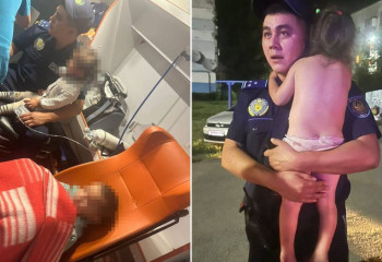 Павлодар полицейлері балаларды түтіндеп жатқан пәтерден алып шықты