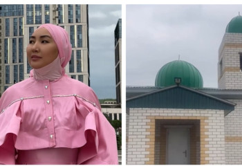 Сара Тоқтамысова туған ауылына мешіт салып берді