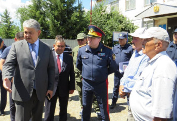 Ішкі істер министрі жұмыс сапарымен ШҚО-ға барды