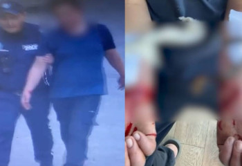 Полицейский спас мужчину, который пытался вскрыть себе вены среди бела дня в Кокшетау