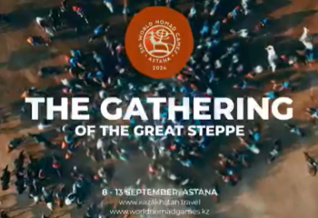 Promo video of World Nomad Games shown on BBC