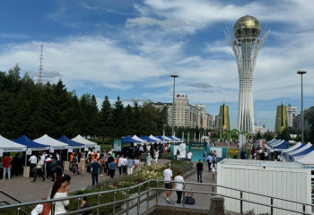 Елордада бос жұмыс орындарына арналған жәрмеңке өтіп жатыр