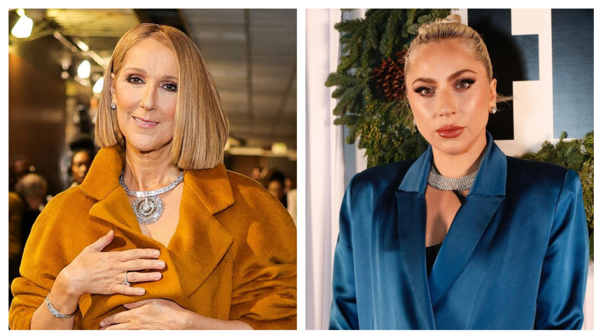  instagram.com/celinedion,ladygaga 