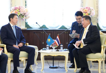 Practical ways to deepen trade and economic cooperation with Kazakhstan discussed at government of Thailand