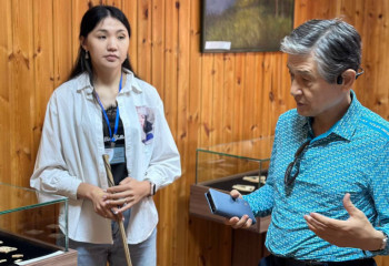 Нобелевский лауреат Рэ Квон Чунг высоко оценил экспонаты музей-заповедника «Берел»