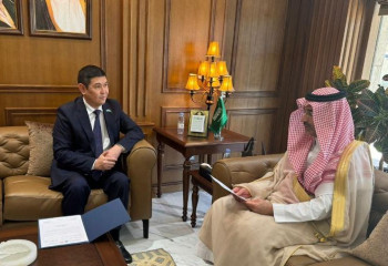 Economic and Investment issues of cooperation discussed with Head of Saudi fund for development