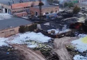 Шымкентте индустриялық аймақтағы өрт толығымен сөндірілді