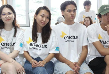 В ВКТУ им. Серикбаева проходит летний бизнес-лагерь Enactus Kazakhstan business summer camp 2024