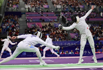 Фехтование и бадминтон: что демонстрирует на Олимпиаде сборная Казахстана