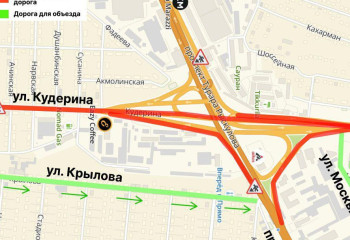 Алматыда Рысқұлов-Кудерин жолайрығы бір тәулікке жабылады