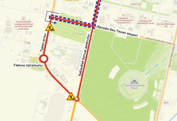 Тұран даңғылының учаскесі ішінара жабылады