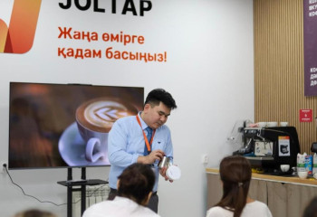«JOLTAP» жобасы: елордада жаңа мамандық игерген 10 адам өз кофеханасын ашты